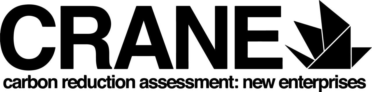 Crane logo black